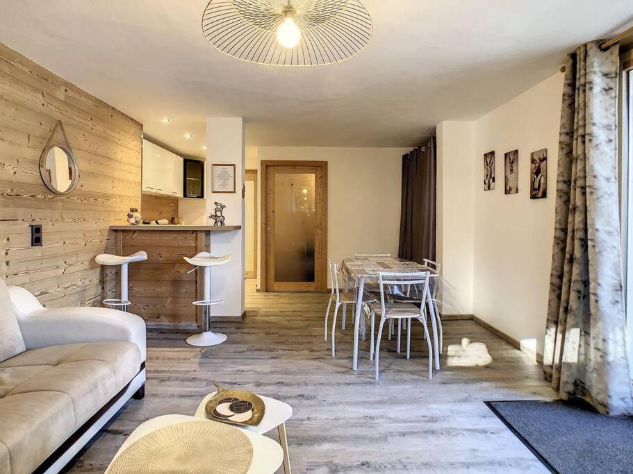 Апартаменты Mont Alt, F2 40M2 En Rdc, Calme, Vue Mt Blanc Пасси Экстерьер фото